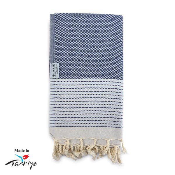 Fouta Bleu marine