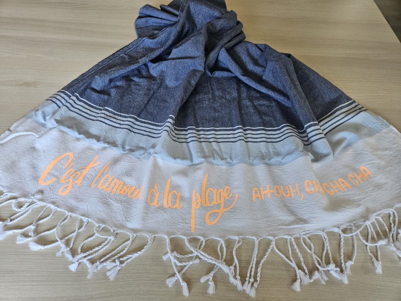 Fouta L'Amour à la Plage