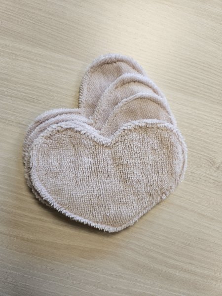 Lingette démaquillante lavable Lilas - lot de 2