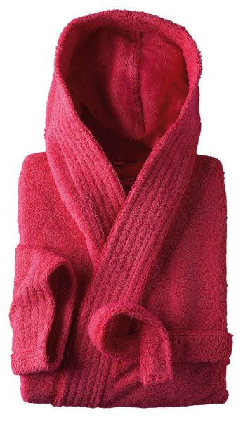 Peignoir Enfant Capuche fuschia